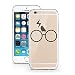 Produktbild licaso iPhone 8 Hülle kompatibel für das Apple iPhone 8 aus TPU Silikon Blitz Brille Zauberer Muster Ultra-dünn schützt Dein iPhone 8 Case Design Schutzhülle Bumper