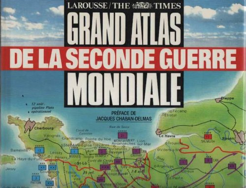 couverture de : Grand Atlas de la Seconde Guerre Mondiale