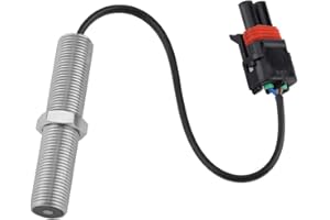 VIKYE Speed Sensor, 5/8-18UNF-2A Thread 3034572 Magnetic Pickup MPU Generator Rotational Speed Sensor Accessories