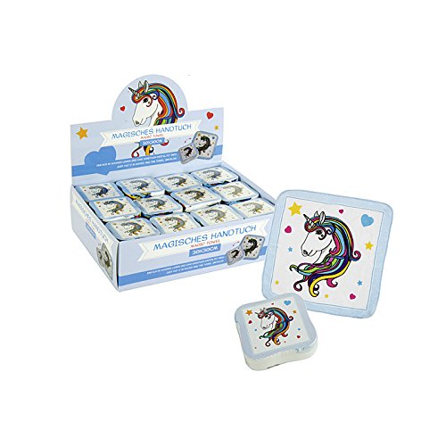 Preisvergleich Produktbild Magisches Handtuch Einhorn 30x30 cm