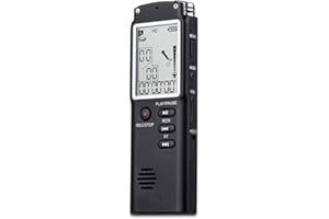 Enregistreur vocal 8 Go / 16 Go / 32 Go USB Professionnel 96 heures Dictaphone Enregistreur vocal numérique avec microphone intégré VAR/VOR