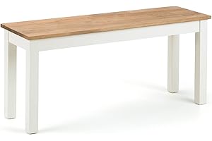 Julian Bowen Banco Coxmoor, blanco/roble