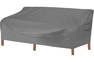 Vailge Patio Sofa Cover 85wx37Dx35H, Grey