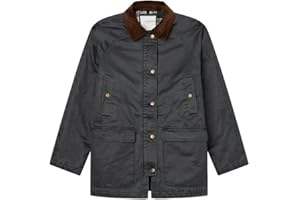 SPRINGFIELD Ranglan Sleeves Barbour With Waxy Coating, Neck Collar In Cordouroy And Patch Pockets Abrigo De Barbour Mujer