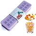 Produktbild Q-life Ice ball mold ice cube maker Eiskugel Form mini Eiswürfelbehälter 20 Hohlraum Eis Schokoladenmilch Geleeform Eis Kugeln Bällchen Eis cube Silikonform Backen Eiswürfelformen (Purple …)