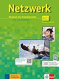 Netzwerk A2: Deutsch als Fremdsprache / Deutsch als Fremdsprache. Kurs- und Arbeitsbuch mit DVD und 2 Audio-CDs (Netzwerk / Deutsch als Fremdsprache) by 