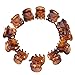 TRIXES 12Pc Stylish Brown Mini Hair Claws Clips Pins Clamps