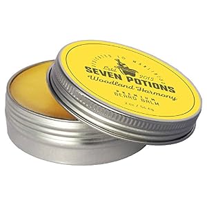 Seven Potions Beard Balm for Men — Conditioning Beard Softener to Nourish Skin, Facial Hair, and Stop Beard Itch — All… - Image 2