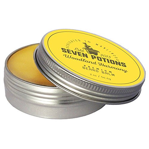Seven Potions Beard Balm for Men — Conditioning Beard Softener to Nourish Skin, Facial Hair, and Stop Beard Itch — All… - Image 2