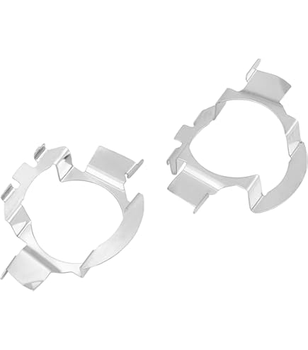Jenor Lot de 2 adaptateurs pour phare à ampoule LED 880/HB4/HB3/H11/H7/H4/H3 /H1 - Pour phares halogènes de voiture