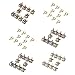 Produktbild LEORX 60 x Federklemme Kraftstoffschlauch Luft Rohrschellen Fastener (7mm, 10mm, 11mm, 14mm, 16mm, 17mm)