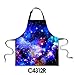 Produktbild chaqlin 3D Galaxy Space Frauen Herren Schürze für Küche Cook Tägliche Arbeit Tragen galaxy-8