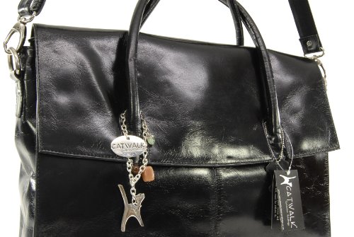   bergro  e Laptoptasche Helena von Catwalk Collection  Shcwarz  Gr  B  42 H  31 5 T  13 cm