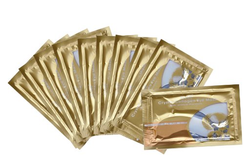 10 Pairs Anti Wrinkle Ageing Collagen Crystal Eye Mask Pad Patch Moisturizer Lift Bags