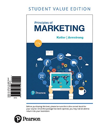 Book's Cover ofPrinciples of Marketing