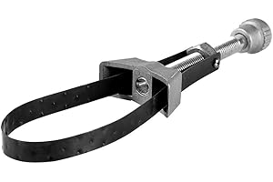 EVGATSAUTO Narzędzie do usuwania filtra oleju, pasek do usuwania filtra samochodowego Średnica klucza regulowana od 60 mm do 120 mm HNH