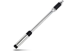 HYS SMA connecteur antenne télescopique Double Bande antenne à Gain élevé pour Compatible avec YAESU VX-3R VX-6R VX-7R VX-8R VX-150 FT-60R VX-160 VX-400 Talkie-walkie Portable