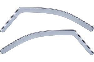 Modifycar Lot de 2 déflecteurs d'air pour fenêtres avant de voitures