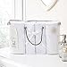 Clair de Lune 4 Piece Bedding Bale Gift Set, Moses Basket, White