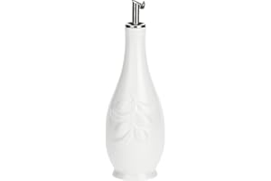 LA PORCELLANA BIANCA la Porcellana Menage klasyczna butelka na olej, porcelana, biała, 7,5 x 7,5 x 21 cm