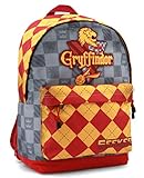 Dimensiones: 44 x 30 x 20cm Karactermania Harry Potter Quidditch Gryffindor Mochila Tipo Casual, 44 cm, 23 litros, Rojo