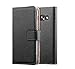 Price comparison product image NWNK13® Samsung Galaxy A5 2017 Case Black Premium Leather Slim Fit Book Magnetic Kickstand Wallet Flip Cover Compatible for Samsung A5 2017