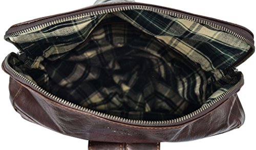 Gusti Leder studio  Neal  Laptoprucksack Rucksack Lederrucksack Laptop-Rucksack 15  Apple MacBook 15 Zoll Klassiker Allrounder B  ffelleder Echt Leder