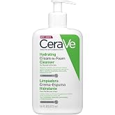 Cleansing Face &amp; Body Moisturizing Foam Cream - Cleans &amp; Hydrates Without Altering the Skin Barrier - Essential Ceramids + Hy