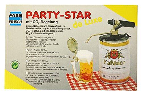 Kohlensäure-Bierzapfgerät Party Star de Luxe für 5 Liter Partyfässer - 3