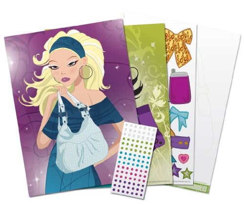 Imagen 10 de Four Trading B.V. 1422 - Cuaderno para diseñar bolsos de moda Style Me Up [importado de Alemania]