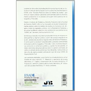 La prueba electrónica. (Colección de Formación Continua Facultad de Derecho ESADE)