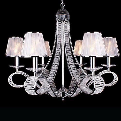 MULANG European Candle Crystal Chandelier, Personalized Home Chandeliers, Hotels, Bars, Cafes and Other Places Lighting Decorative Lights