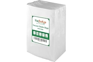 ‎VACFREKEP VacFreKep 100 Beutel 28x40cm Vakuumier Beutel Vakuumbeutel für Lebensmittel,BPA-Frei Sous Vide Vakuumierbeutel für Vakuumierer und Folienschweißgeräte Geeignet