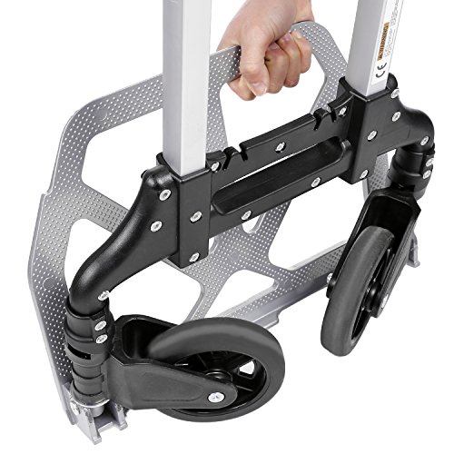 Sackkarre Handkarre Transportkarre klappbar (150Ibs) - 5