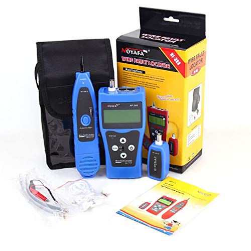 Preisvergleich Produktbild Jiobapiongxin Noyafa NF-308 Multifunktions-LCD-Display Netzwerkkabel Tester Line Finder