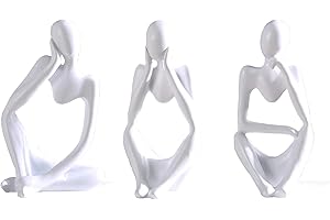 Moaobooh Estatua abstracta de resina pensador ornamentos arte escultura y figuras modernas decoración moderna para salón