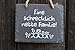 Produktbild Schiefer Hängetafel mit Spruch 15 x 12 cm Wanddeko Wohnen Geschenk Schild (Eine schrecklich nette...)