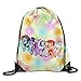 Produktbild HLKPE Creative Design My Little Pony Friendship is Magic Drawstring Backpack Sport Bag for Men and Women