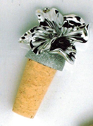 CORK DECORATIVE LAMINATE SILVER ORCHID BOX H CM8 MADE IN ITALY