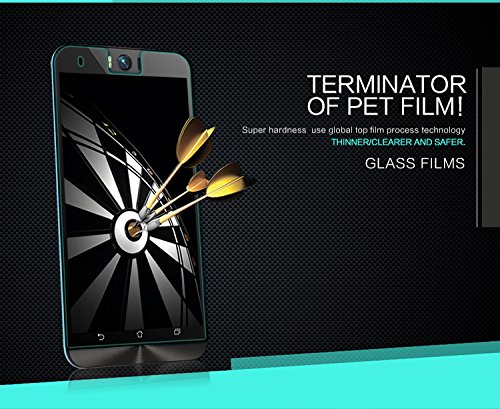 TopAce   Premium Quality Tempered Glass 0 3mm Screen Protector for Asus Zenfone Selfie  1 Pack 