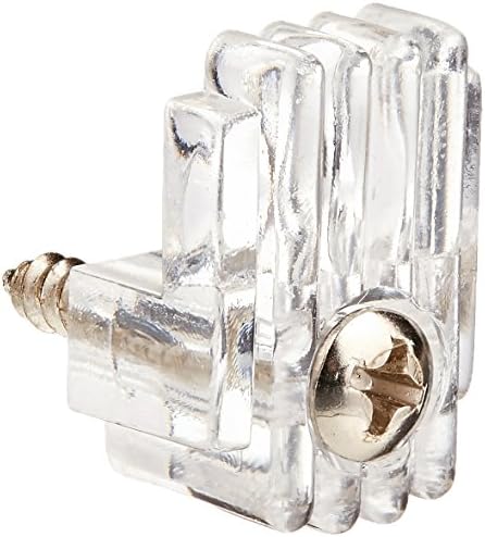 U ULTRA HARDWARE15293 Clips Mirror (6 Pieces),1.9 x 1.9 x 1.9 inches