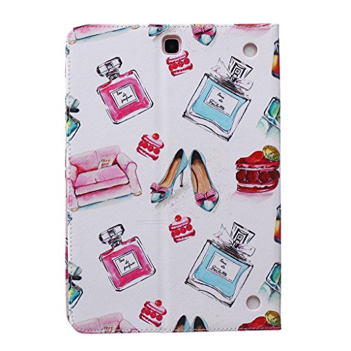 Samsung Galaxy TAB A 9.7 T550 Hülle, COLJOY Samsung Galaxy Tab A 9.7 SM-T550 T555 Kunstledertasche PU Schutzhülle Tasche Leder Brieftasche Hülle Case Cover mit praktischer Ständerfunktion und Auto Sleep / Wake Up Funktion, BF36 - 2