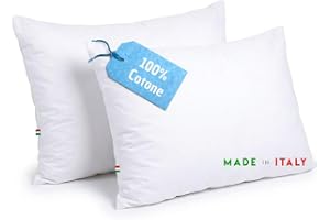 GM Soft Cloud Sängkuddar 50 x 80 Sovkuddar 2 delar Överdrag 100 % fräsch bomull Tvättbar Allergivänlig och andas Tillverkad i