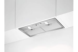 Groupe filtrant Electrolux LFG517X - Hotte aspirante Intégrable - largeur 70 cm - Débit d'air maximum (en m3/h) : 600 - Niveau sonore Décibel mini. / maxi. (en dBA) : 46 / 63