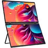 Trimonit&ouml;r - 15.6&Prime; Katlanabilir İkili Monit&ouml;r