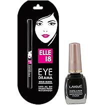 ELLE 18 EYE DRAMA BOLD BLACK アイライナー 2pcs ELLE 18 Eye Drama