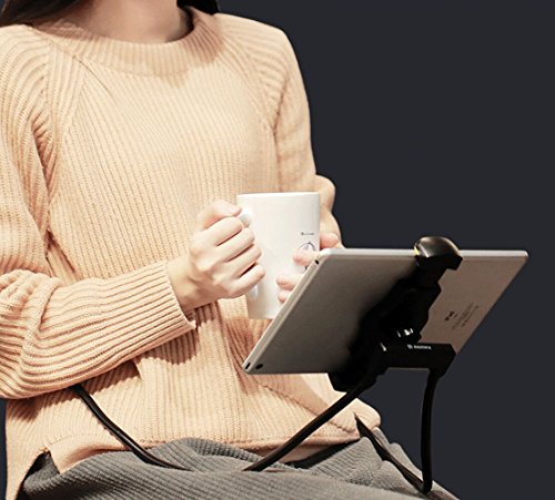 Ecoolbuy flessibile porta cellulare collana lungo braccio collo Lazy smartphone e supporto per iPhone iPad Air tablet 4Â â€“Â 25,4Â cm (collo stand-2)