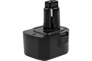 Awekamer 12V 4800mAh Ni-MH ersättningsbatteri för Dewalt DW9071 DW9072 DC9071 DE9037 DE9071 DE9072 DE9074 DE9075 DE9501 15225