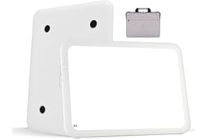 KEIWRLIGHT A4 Light Board For Tracing Pad - Rechargeable Portable Thin Light Table 3 Colors Light Stepless 6 Level Brightness Light Pad, A4 Tracing Lightbox For Diamond Painting Art Kids Adults W/Case