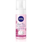 NIVEA Aqua Rose Organik G&uuml;l Suyu İ&ccedil;eren Y&uuml;z Yıkama K&ouml;p&uuml;ğ&uuml; 150ml, Nemlendirici, Y&uuml;z Temizleyici, Micellar